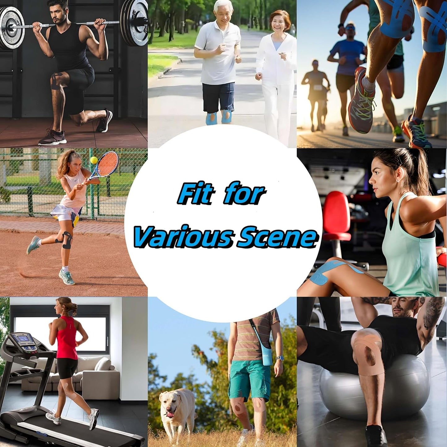 🔥Precut Kinesiology Tape For Knees